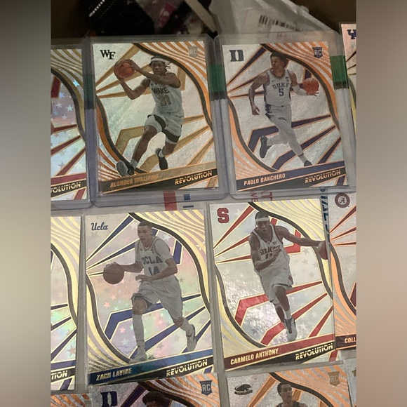 🔥🏀LOT (26) REVOLUTION HALO COLLEGIATE PANINI CARDS ROOKIES/VETS🔥🏀 - Picture 5 of 9